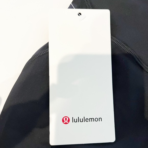 Lululemon Base Pace High Rise Bike Shorts 8" Black 4 NWT - Picture 4 of 15